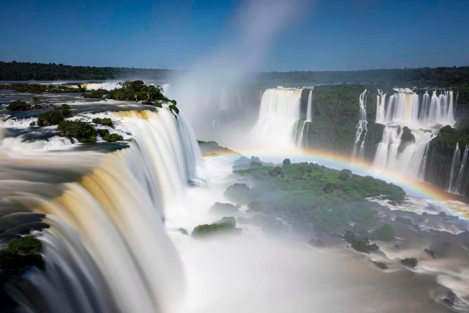 iguazu falls brazil one of the natural seven wonders of the world