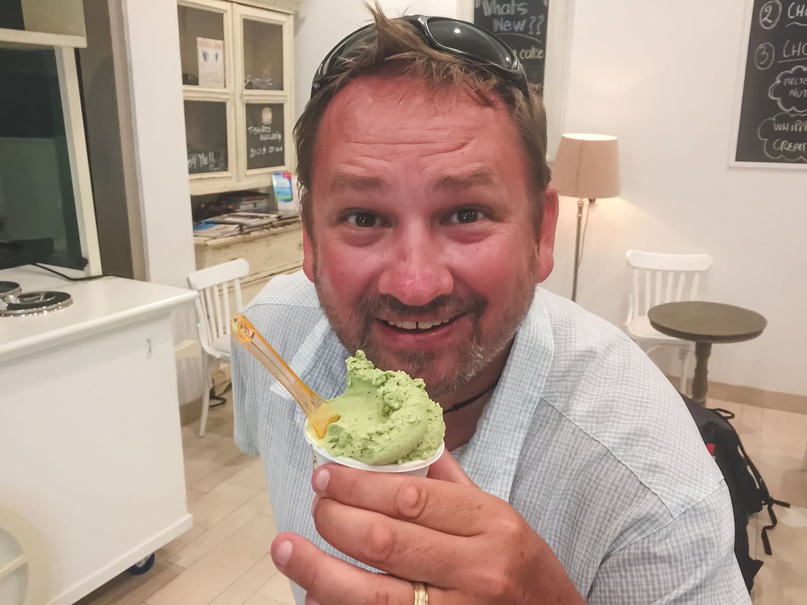 Grabbing Gelato at Gelato and Co.