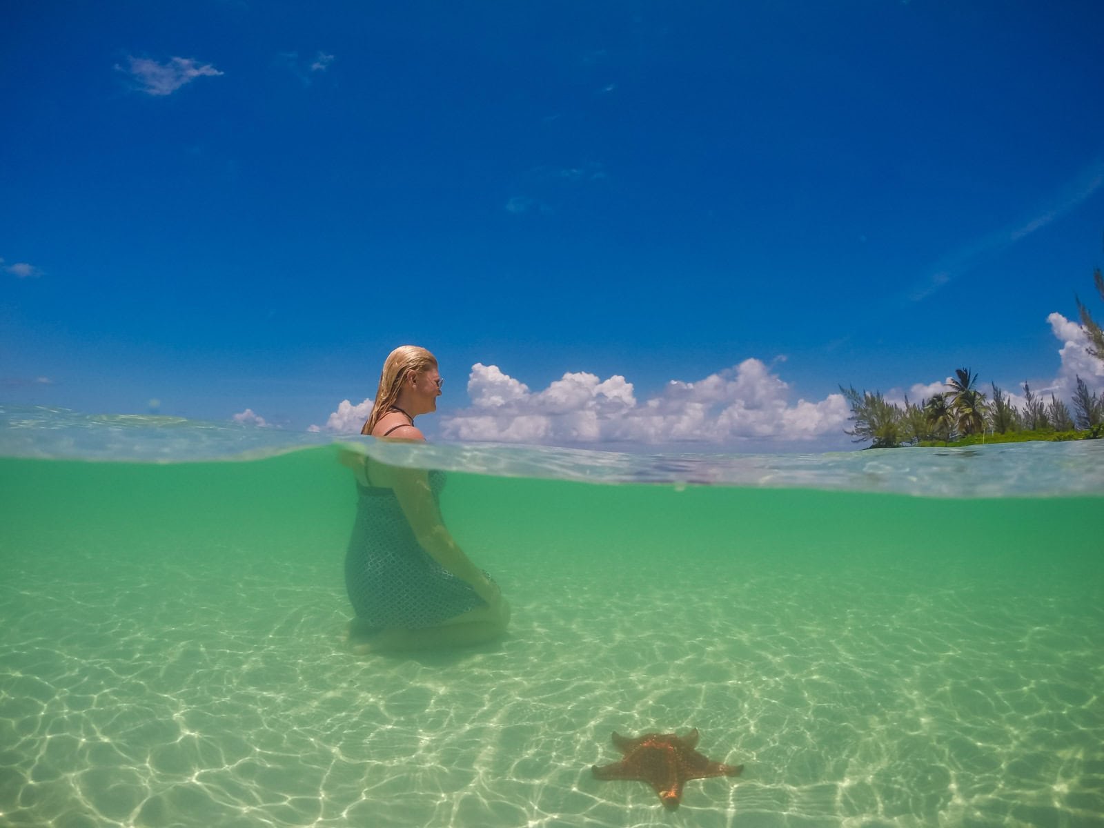 Going snorkeling at Starfish Point