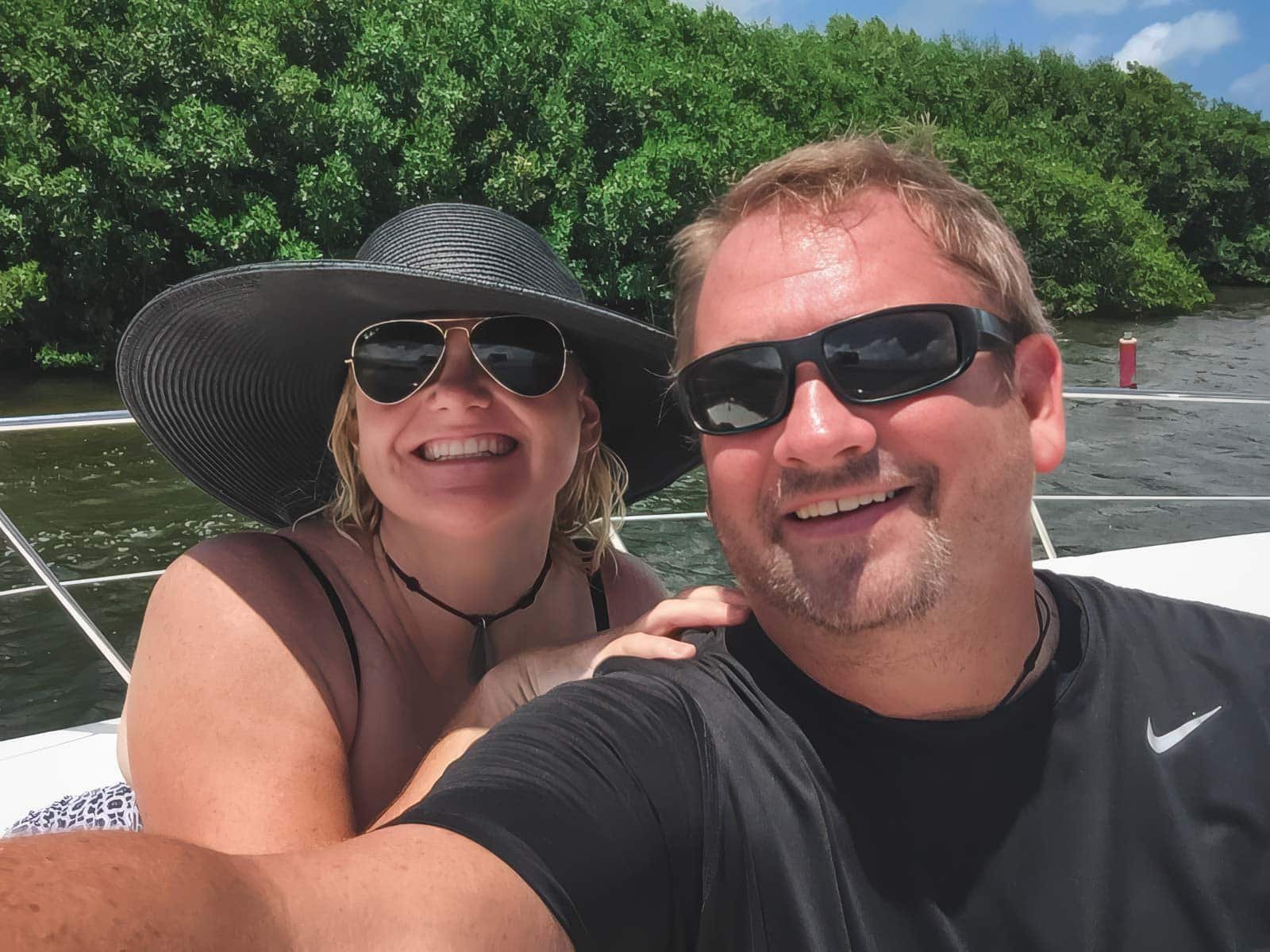 Dave and Deb in Grand Cayman 2025