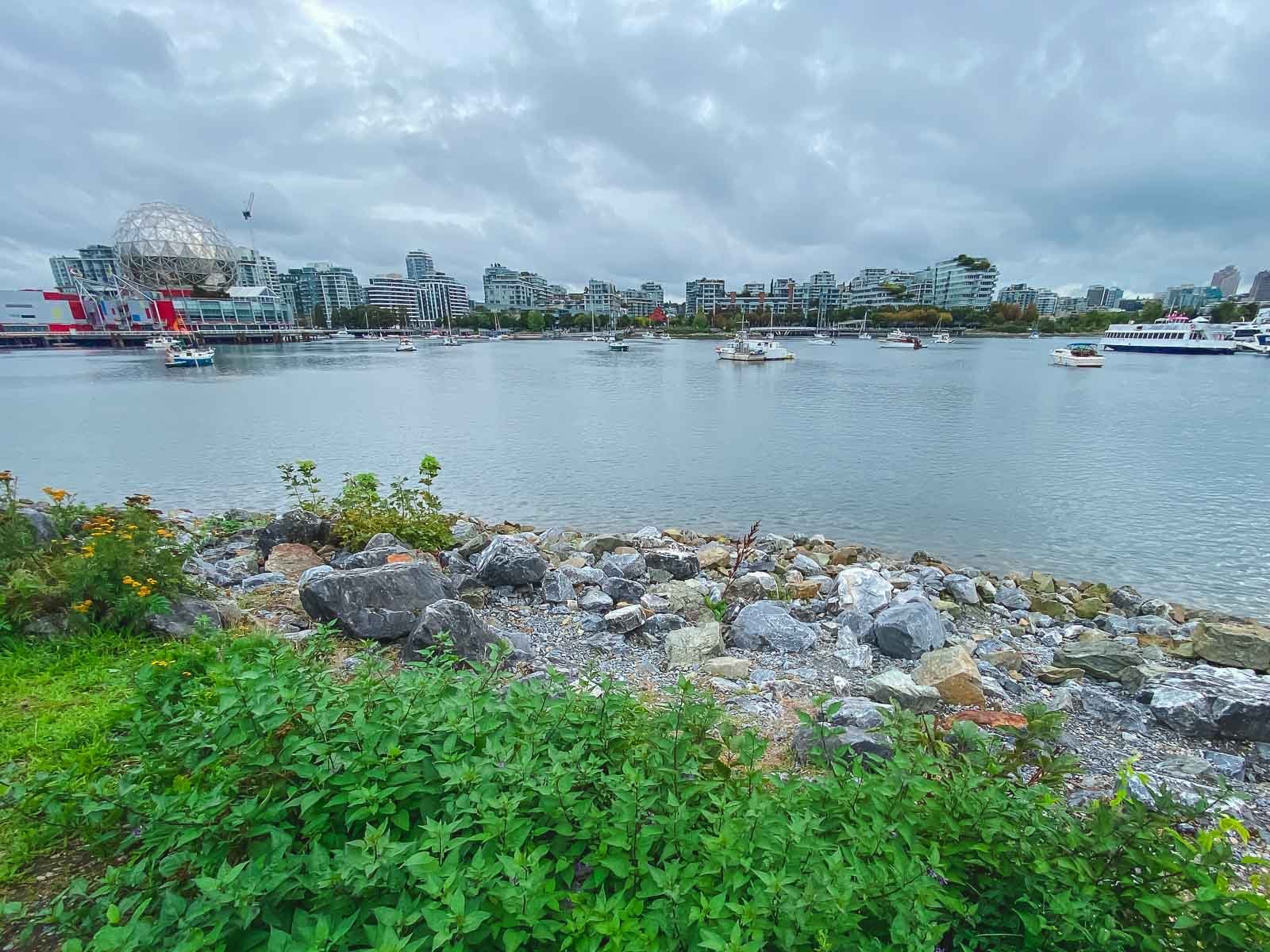 Overlooking the Vancouver Olympic Village