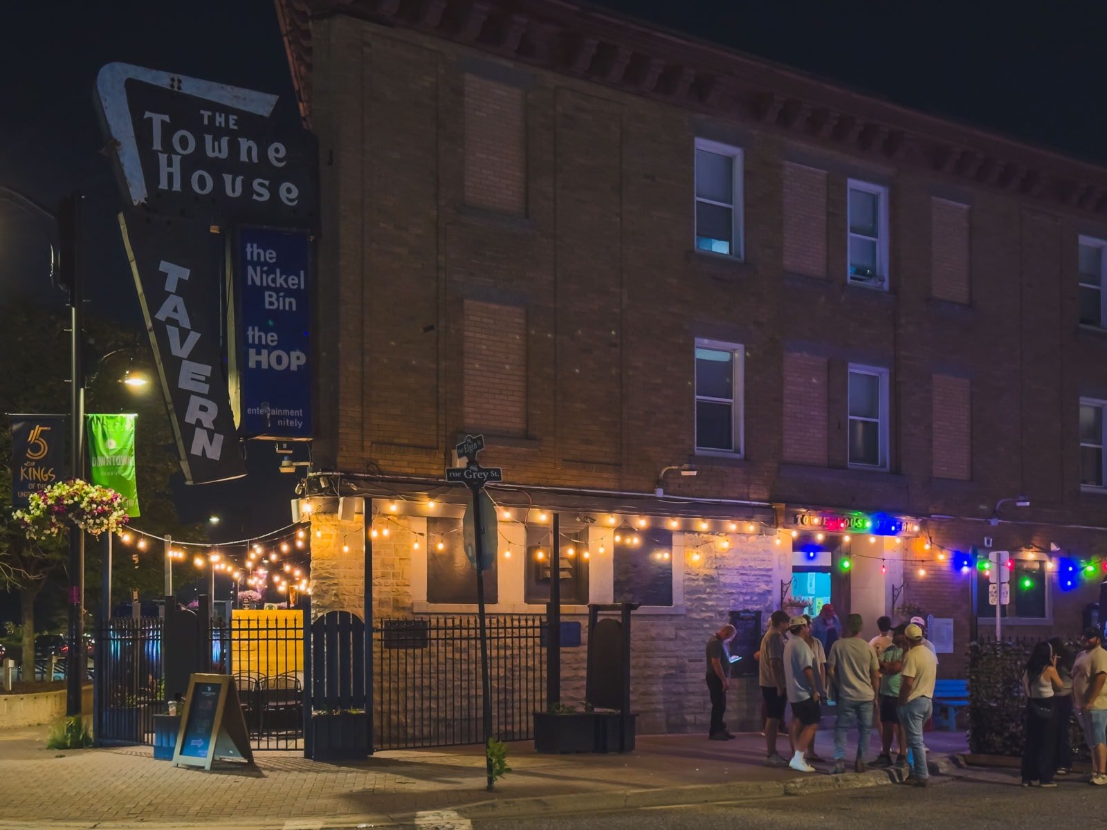 Live music and crowds at Northern Lights Festival Boréal in downtown Sudbury