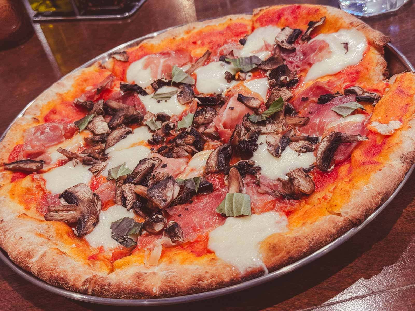 Wood Fired Pizza at Ripe Restaurant in Sudbury